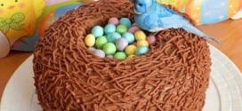 طريقة تحضير كيكة بالكاكاو و تزيينها بالحلوى