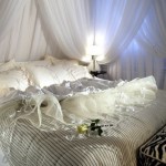 Chambre à coucher romantique pour la Saint Valentin