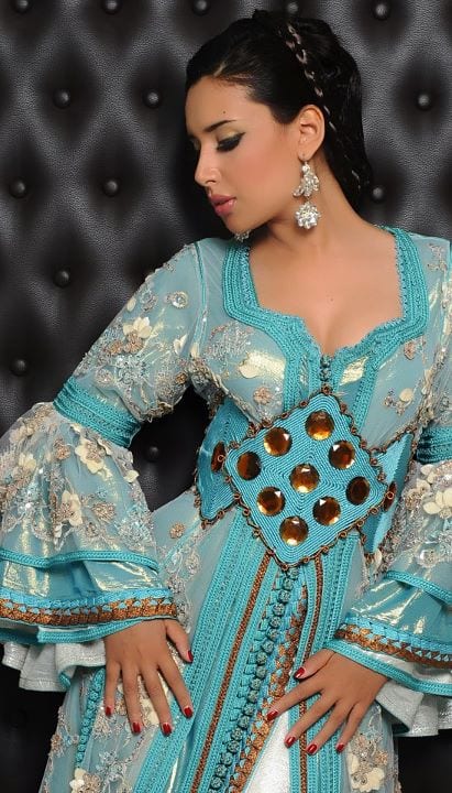أزياء تقليدية: القفطان المغربي 8