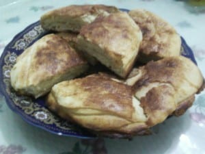 الخبز المغربي باالسكر و الزبدة 7