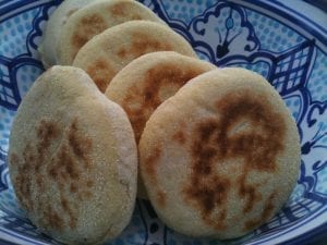 خبز المقلاة المغربي