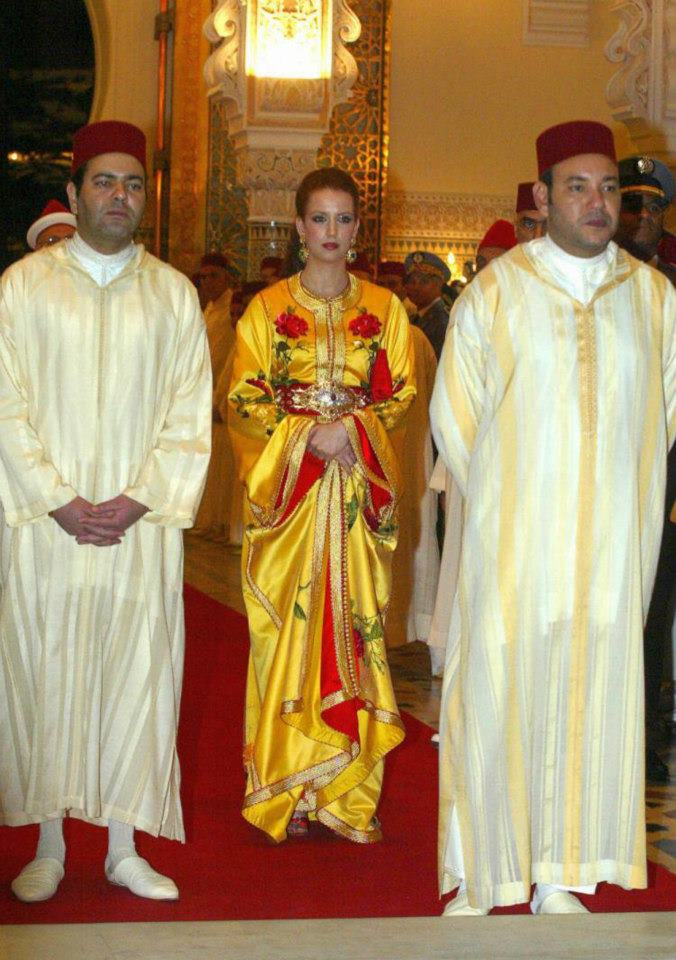 العائلة المالكة بالقفطان المغربي - 4