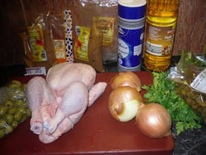 طريقة تحضير طاجين الدجاج بالزبيب والبصل بالصور