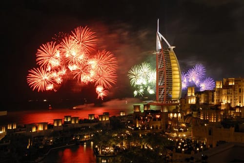 صور جميلة للألعاب النارية من دبي 2014 - 5