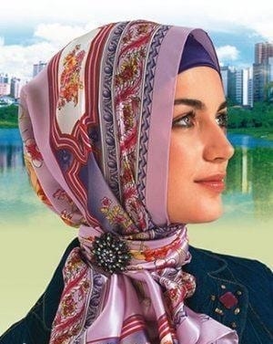 أسهل طريقة لربط الحجاب التركي