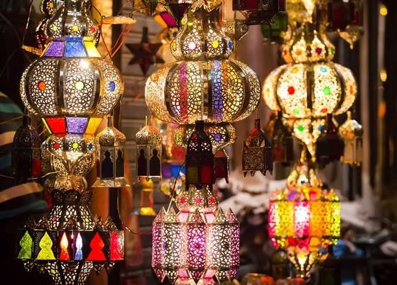 صالونات مغربية مزينة بفوانيس رمضان - 9