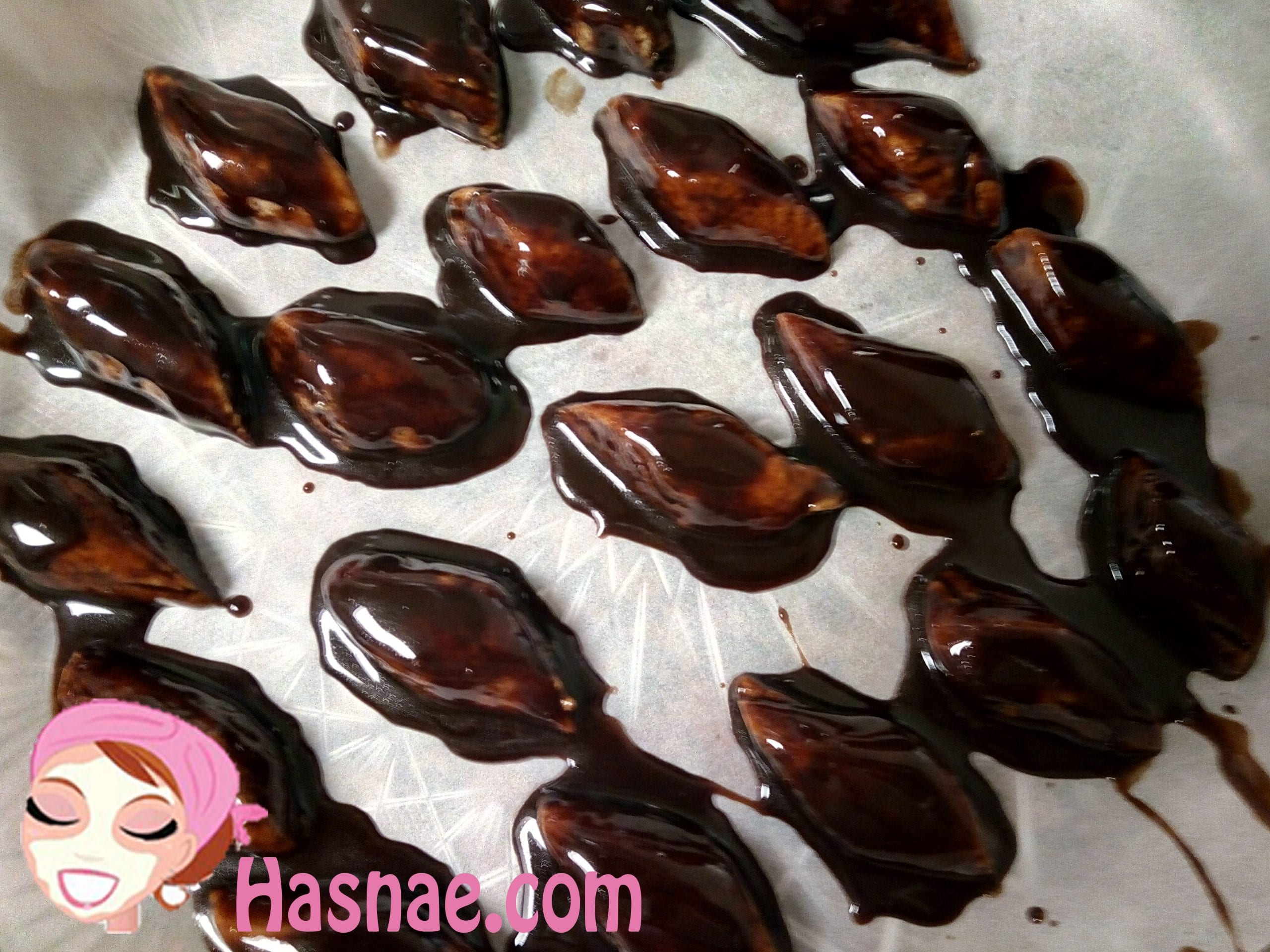 طريقة تحضير حلوى الشوكولاتة المغربية أو ميريندينة - الخطوة 10